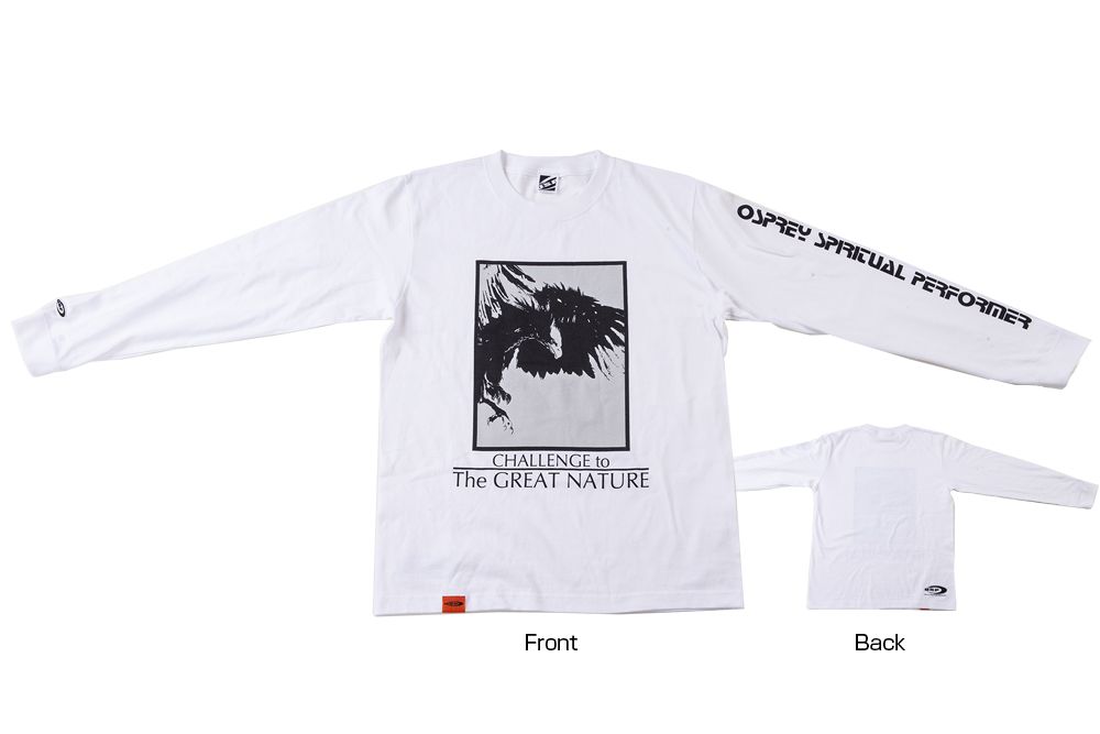 Футболка O.S.P. LONG SLEEVE T-SHIRTS MODEL MISAGO O.S.P. T-SHIRTS "CHALLENGE TO THE GREAT NATURE" XL Футболка O.S.P. LONG SLEEVE T-SHIRTS MODEL MISAGO O.S.P. T-SHIRTS "CHALLENGE TO THE GREAT NATURE" XL