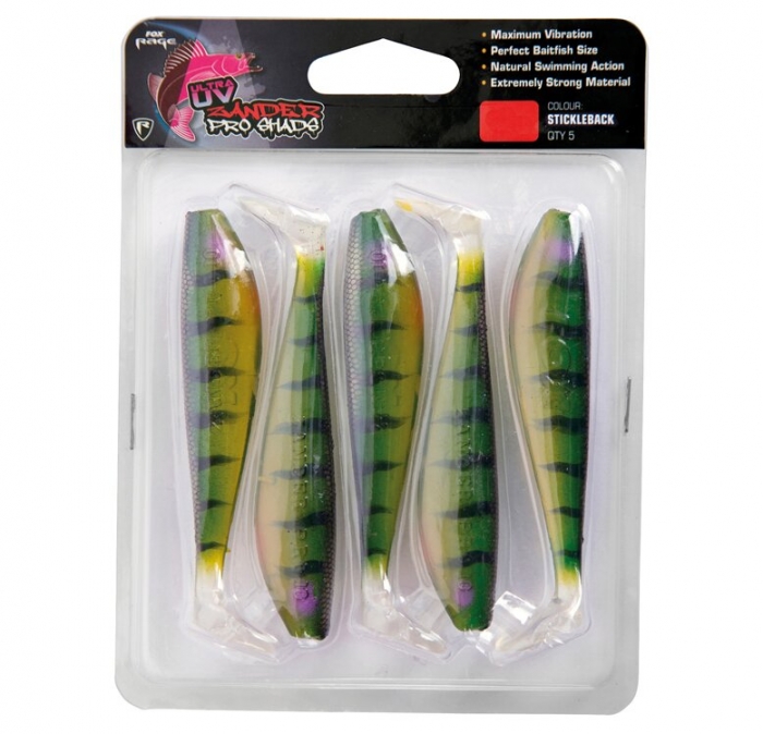 Искусственная приманка Rage Ultra UV Zander Pro Shad Single Colour Pack Sticklback 7,5cm/3inch x 5 7,5cm/3inch 5шт Искусственная приманка Rage Ultra UV Zander Pro Shad Single Colour Pack Sticklback 7,5cm/3inch x 5 7,5cm/3inch 5шт