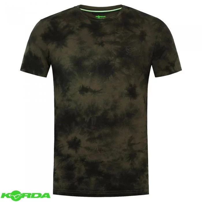 Футболка Korda Tie Dye Dark Olive T-Shirt M 1шт