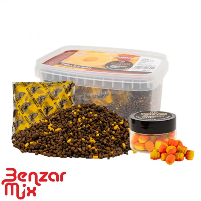 Пеллетс комплект Benzar Mix Summer Pellet Box Twister Pineapple 400g + 150ml