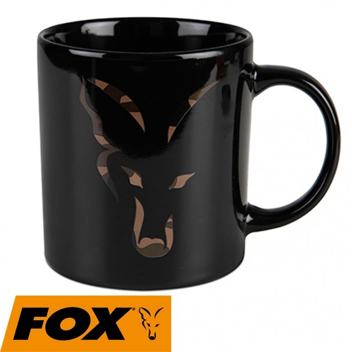Кружка керамическая Fox Black and Camo Head Ceramic Mug