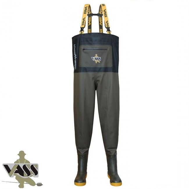 Вейдерсы Vass Hybrid 700 Khaki / Black Chest Wader 41 UK7 1шт