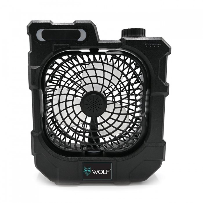 Вентилятор наметовий + повербанк Wolf Voltair Portable Fan &amp; Powerbank 