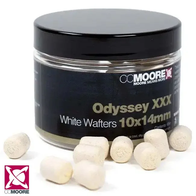 Вафтерсы CC Moore Odyssey XXX White Dumbell Wafters 10x14mm (65)