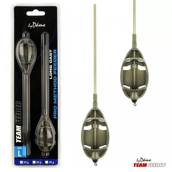 Кормушка By Dome Team Feeder LongCast Pro Method Feeder 35g 2шт