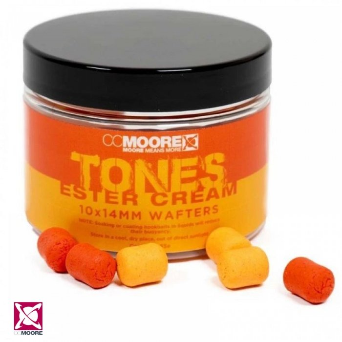 Вафтерсы CC Moore Ester Cream Tones Dumbell Wafters 10x14mm (65)
