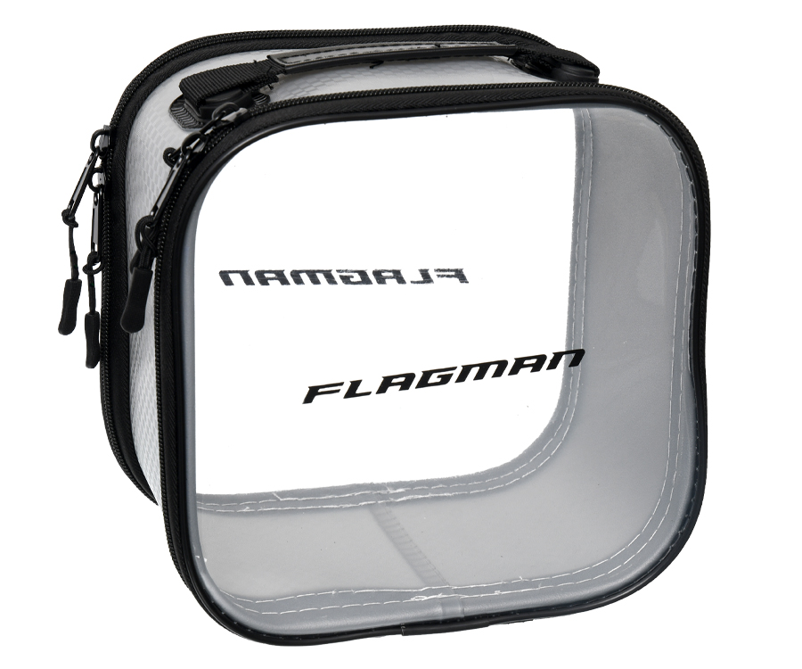 Сумка для зберігання Flagman EVA Gray Woven Bag With Two Transparent Covers S 20x20x13см Сумка для зберігання Flagman EVA Gray Woven Bag With Two Transparent Covers S 20x20x13см