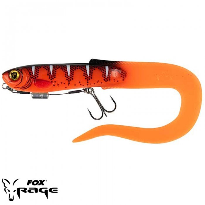 Силиконовая приманка Rage Slick Eel Loaded UV Red Wake 21cm Size 2 1шт Силиконовая приманка Rage Slick Eel Loaded UV Red Wake 21cm Size 2 1шт