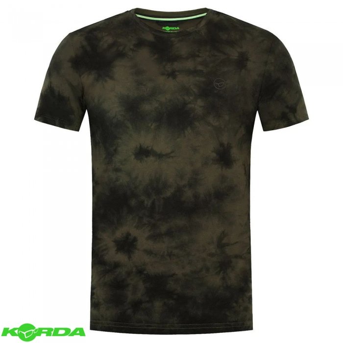 Футболка Korda Tie Dye Dark Olive T-Shirt XXL 1шт