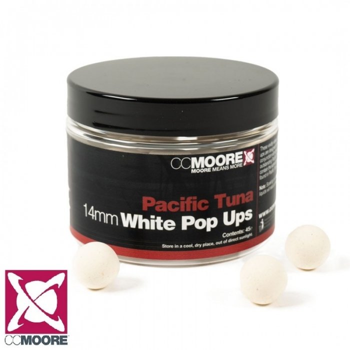 Поп-ап CC Moore Pacific Tuna White Pop Ups 12mm Поп-ап CC Moore Pacific Tuna White Pop Ups 12mm