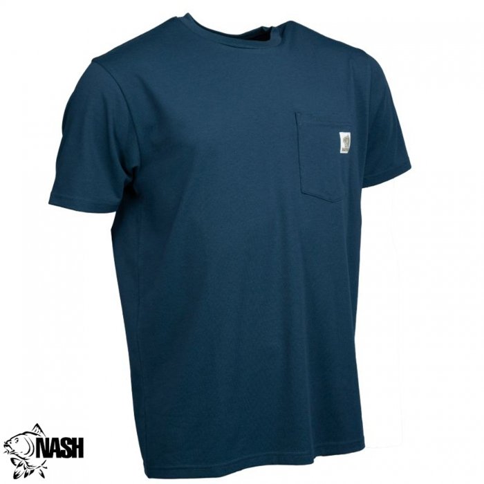 Футболка Nash Make It Happen Badge Pocket T-Shirt Navy Blue L 1шт
