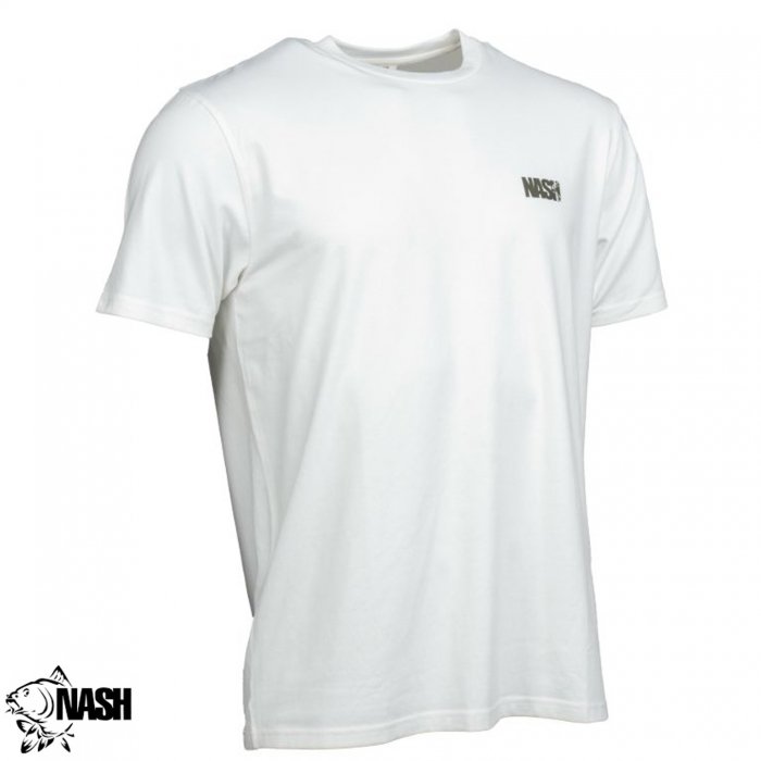 Футболка Nash Make It Happen Carp Logo T-Shirt Ecru M 1шт