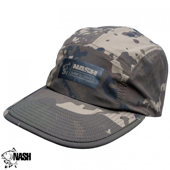 Кепка водонепроницаемая Nash ZT Lite Hydra Flex 5 Panel Cap Camo Кепка водонепроницаемая Nash ZT Lite Hydra Flex 5 Panel Cap Camo