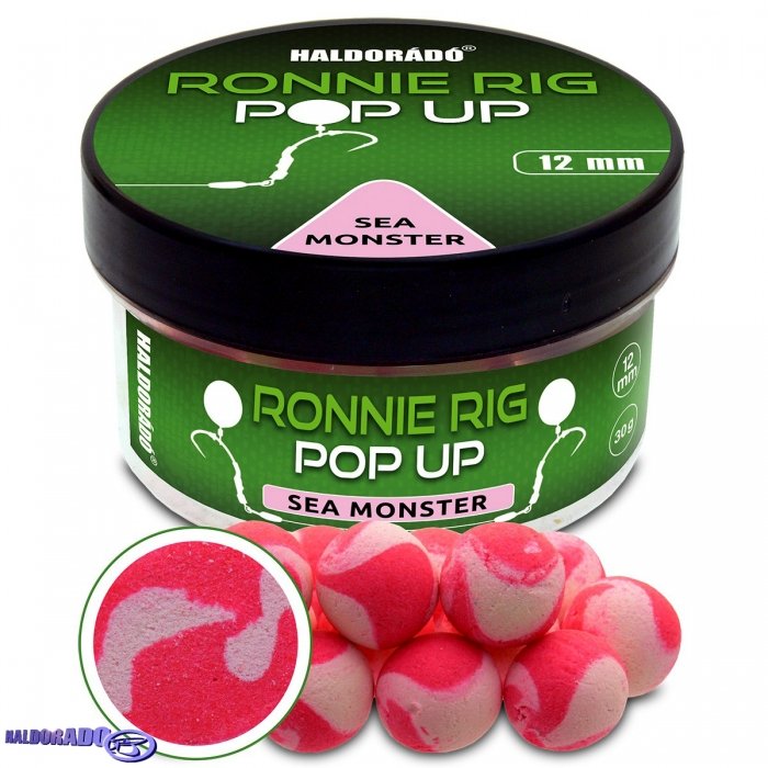 Поп-ап Haldorado Ronnie Rig Pop Up Sea Monster 12mm Поп-ап Haldorado Ronnie Rig Pop Up Sea Monster 12mm