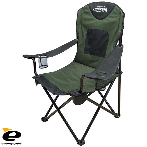 Кресло с подлокотниками Energo Team Outdoor King Size Chair 120kg
