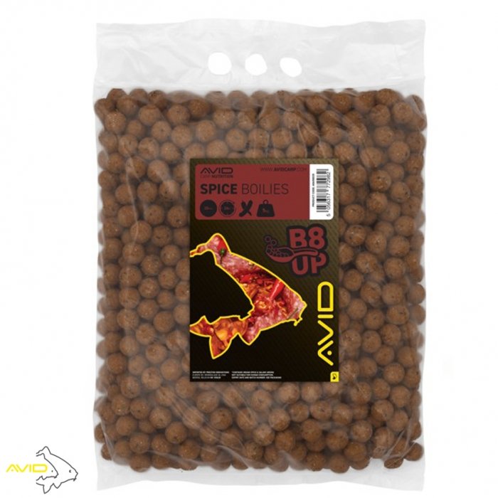 Бойлы Avid Carp B8-Up Spice Boilies 20mm 5kg Бойлы Avid Carp B8-Up Spice Boilies 20mm 5kg
