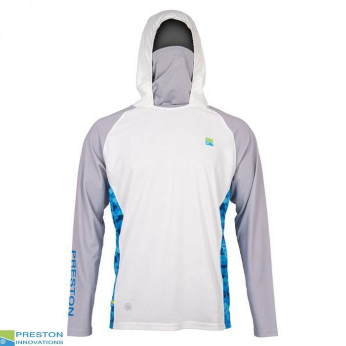 Футболка с длинными рукавами Preston Performance Hooded Sun Shirt UPF-40 S 1шт Футболка с длинными рукавами Preston Performance Hooded Sun Shirt UPF-40 S 1шт