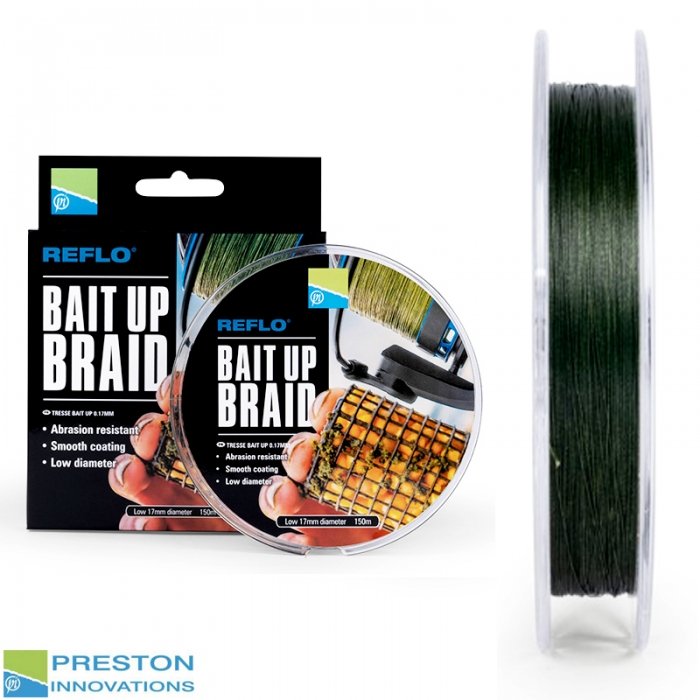 Шнур сподовый Preston Reflo Bait Up Braid 0.17mm Шнур сподовый Preston Reflo Bait Up Braid 0.17mm