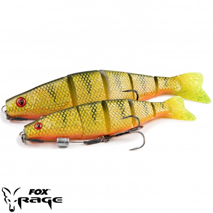 Силиконовая приманка Rage Pro shad Jointed UV Natural Perch Loaded 14cm / 5.5inch 31g 1шт Силиконовая приманка Rage Pro shad Jointed UV Natural Perch Loaded 14cm / 5.5inch 31g 1шт