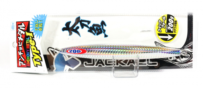 Пількер Jackall Anchobi Metal Type1 200 Tachi Silver (РБ-2202460) 