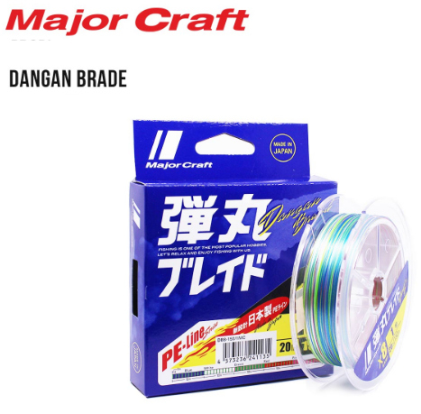 Плетеный шнур MAJOR CRAFT DANGAN BRAID X8 200М #3 MULTI Плетеный шнур MAJOR CRAFT DANGAN BRAID X8 200М #3 MULTI