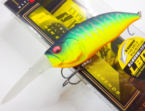 Воблер Megabass IXI SHAD TYPE-3 col. MAT TIGER
