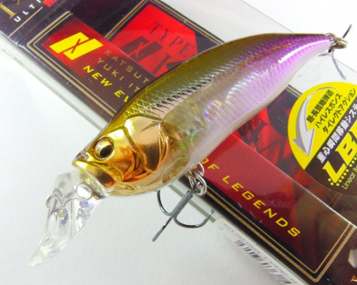 Воблер Megabass IXI SHAD TYPE - R col. HT WAKASAGI 