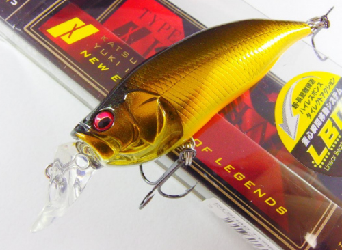 Воблер Megabass IXI SHAD TYPE - R col. IMAE GOLD 
