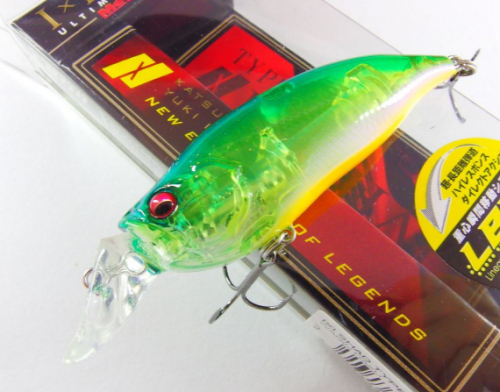 Воблер Megabass IXI SHAD TYPE - R col. SKELETON BLUE BACK CHA R T 